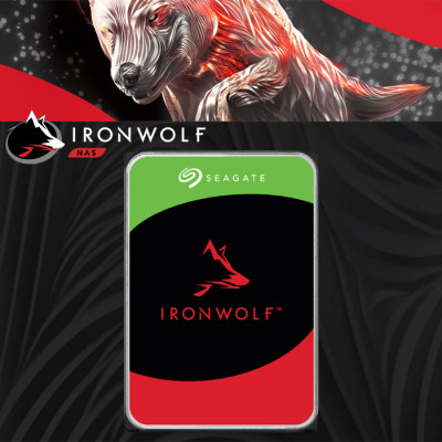 Seagate IronWolf ST10000VN000 10TB 3.5” SATA 3 NAS Harddisk