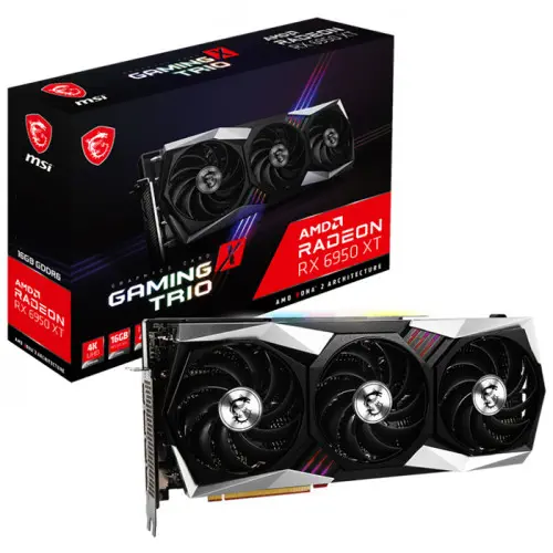 MSI Radeon RX 6950 XT GAMING X TRIO 16G Gaming Ekran Kartı