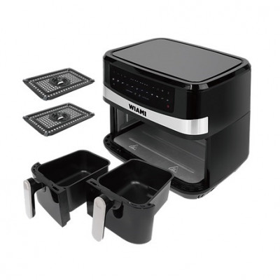 Wiami Air Fryer Çift Sepet 9L Fritöz