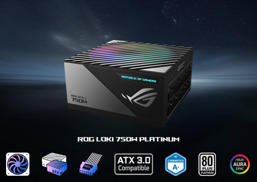 Asus ROGLOKI750PSFXLGAMING 750W 80 Plus Platinum 120mm Full