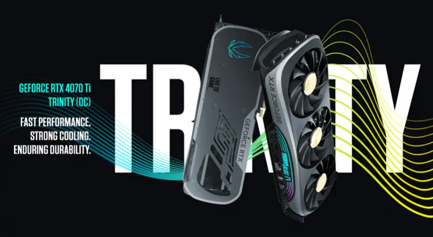 Zotac Gaming GeForce RTX 4070 Ti Trinity OC Gaming Ekran Kartı