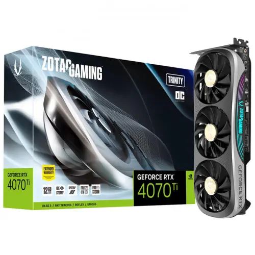 Zotac Gaming GeForce RTX 4070 Ti Trinity OC Gaming Ekran Kartı
