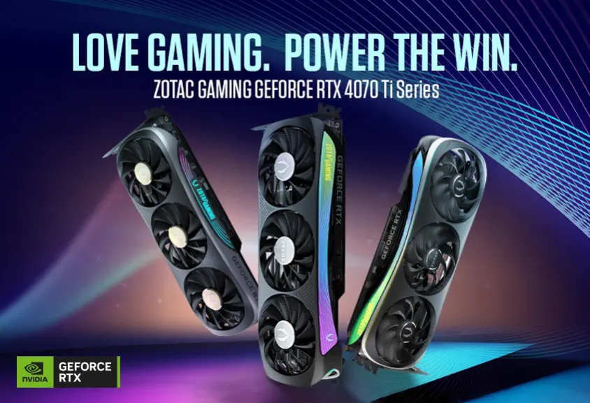 Zotac Gaming GeForce RTX 4070 Ti AMP Extreme Airo Gaming Ekran Kartı