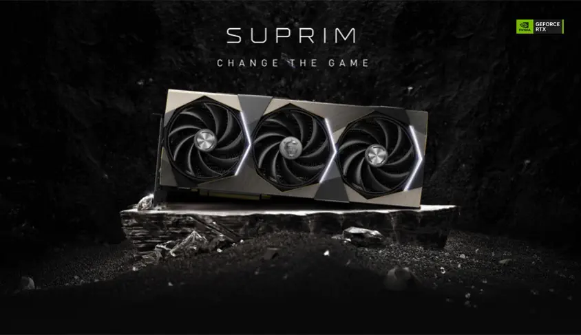 MSI GeForce RTX 4070 Ti SUPRIM X 12G Gaming Ekran Kartı