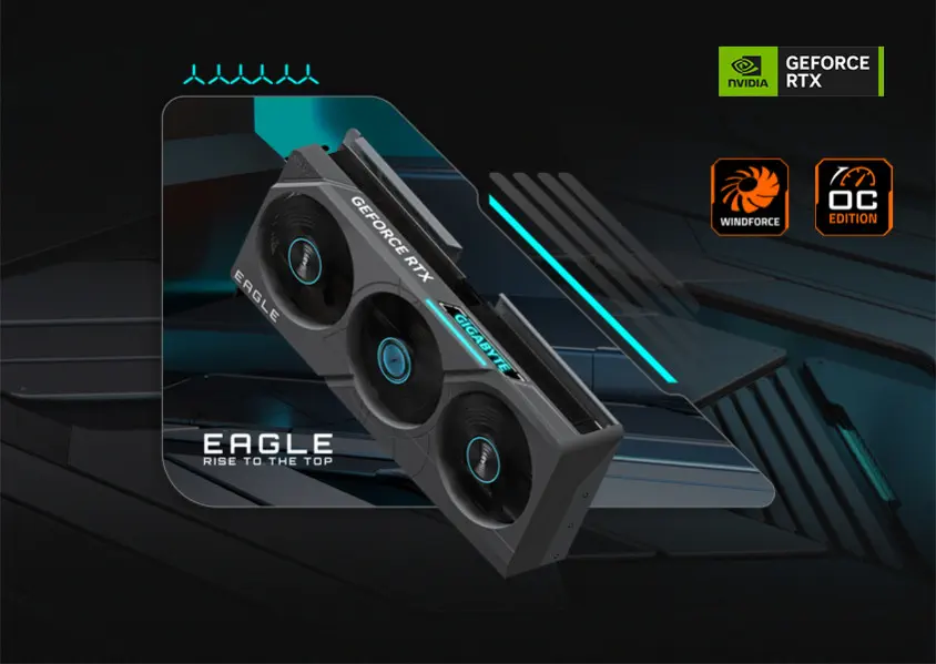 Gigabyte GeForce RTX 4070 Ti Eagle OC Gaming Ekran Kartı