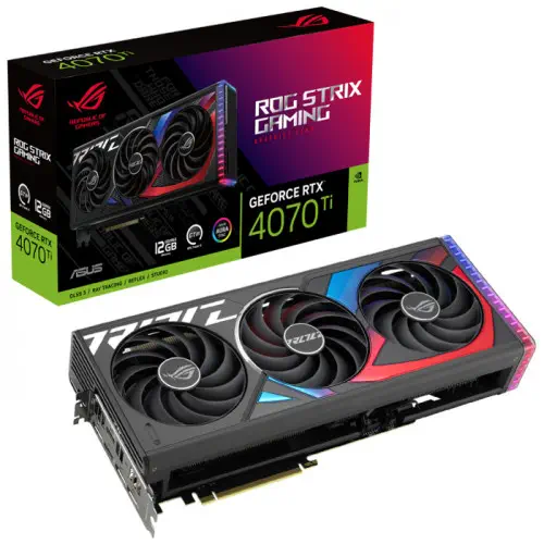 Asus ROG-STRIX-RTX4070TI-12G-GAMING Ekran Kartı