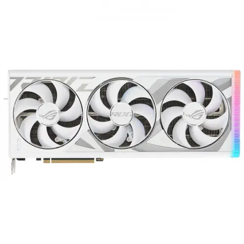 ASUS ROG Strix GeForce RTX 4090 White OC 24GB GDDR6X 384Bit DX12 DLSS 3 Gaming Ekran Kartı
