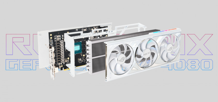 Asus ROG-STRIX-RTX4080-O16G-WHITE Gaming Ekran Kartı