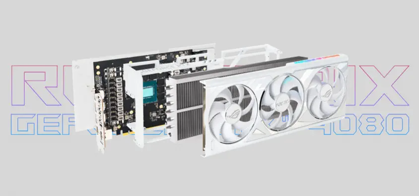 ASUS ROG-STRIX-RTX4080-O16G-WHITE Gaming Ekran Kartı