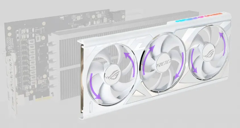 ASUS ROG-STRIX-RTX4080-O16G-WHITE Gaming Ekran Kartı