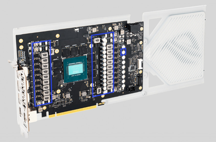 Asus ROG-STRIX-RTX4080-O16G-WHITE Gaming Ekran Kartı