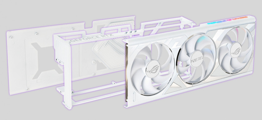 Asus ROG-STRIX-RTX4080-O16G-WHITE Gaming Ekran Kartı