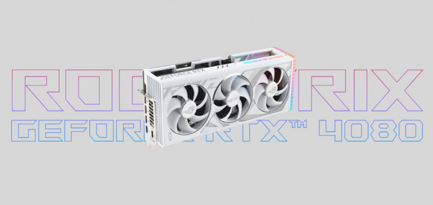 Asus ROG-STRIX-RTX4080-O16G-WHITE Gaming Ekran Kartı