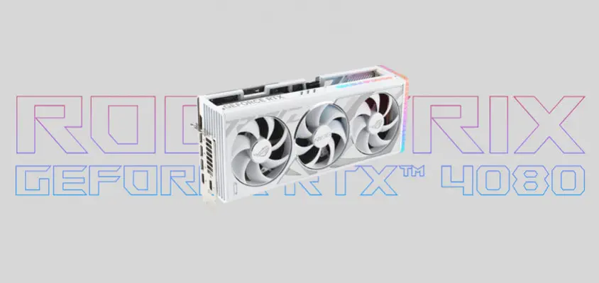 ASUS ROG-STRIX-RTX4080-O16G-WHITE Gaming Ekran Kartı