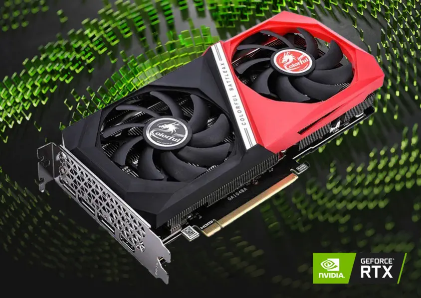 COLORFUL RTX 3060 Ti NB Duo G6X-V GDDR6X 256Bit DX12 Gaming Ekran Kartı