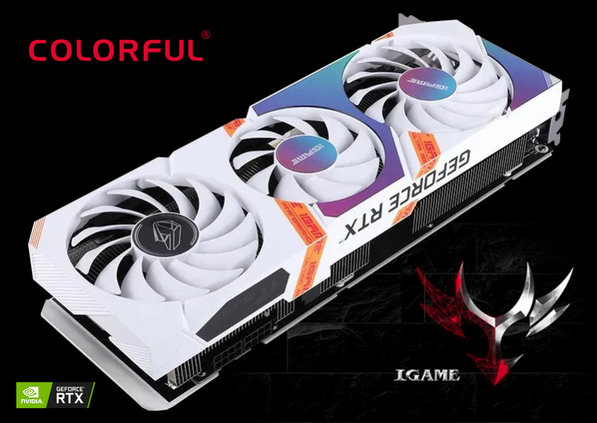 Colorful iGame RTX 3060 Ultra W OC 8GB-V 8GB GDDR6 128Bit Gaming Ekran Kartı