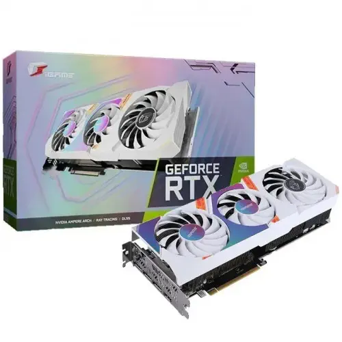 COLORFUL iGame RTX 3060 Ultra W OC 8GB-V 8GB GDDR6 128Bit Gaming Ekran Kartı