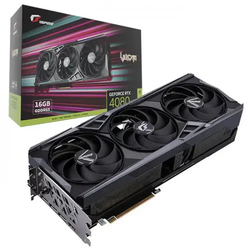 Colorful iGame RTX 4080 16GB Vulcan OC-V GDDR6X 256Bit DX12 Gaming Ekran Kartı