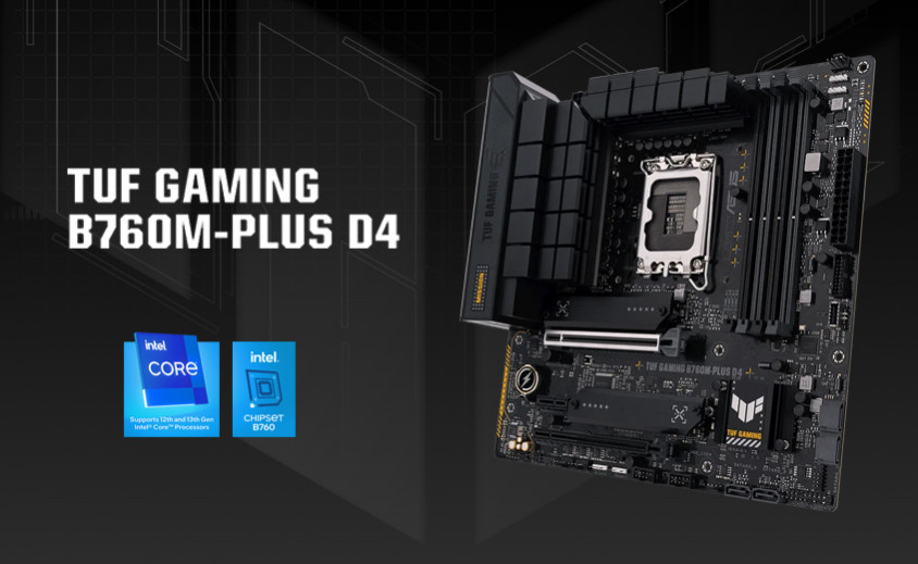 Asus TUF Gaming B760M-Plus D4 Gaming Anakart