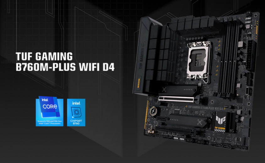 Asus TUF Gaming B760M-Plus WIFI D4 Gaming Anakart