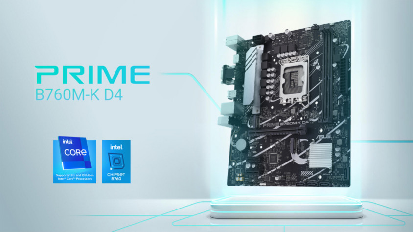 Asus Prime B760M-K D4 Gaming Anakart
