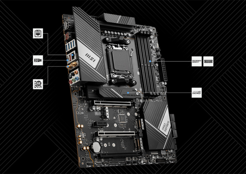 MSI PRO X670-P WIFI Gaming Anakart