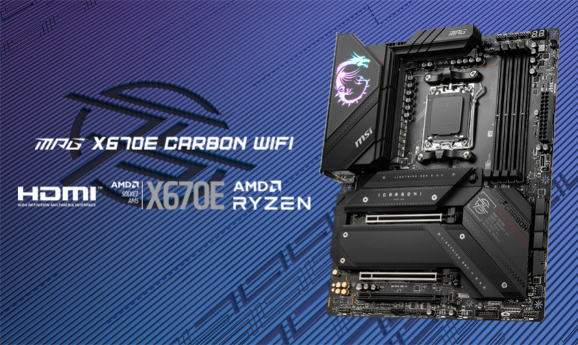 MSI MPG X670E CARBON WIFI Gaming Anakart