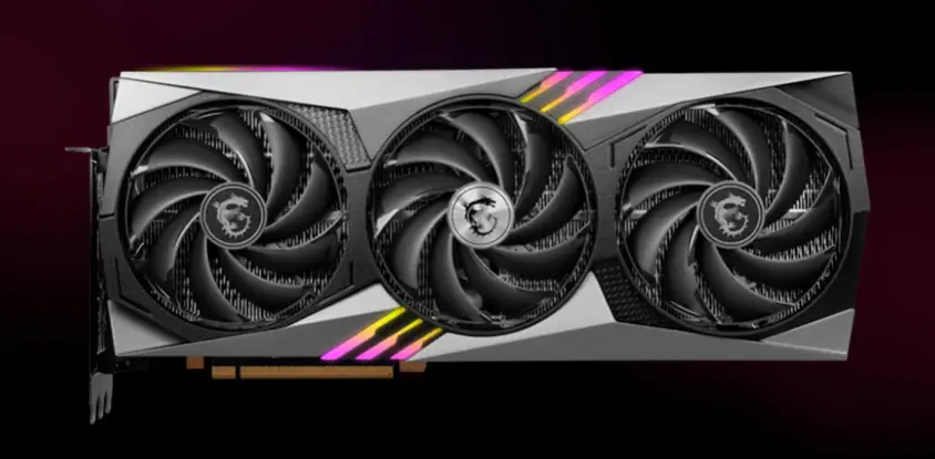 MSI GeForce RTX 4070 GAMING X TRIO 12G Gaming Ekran Kartı