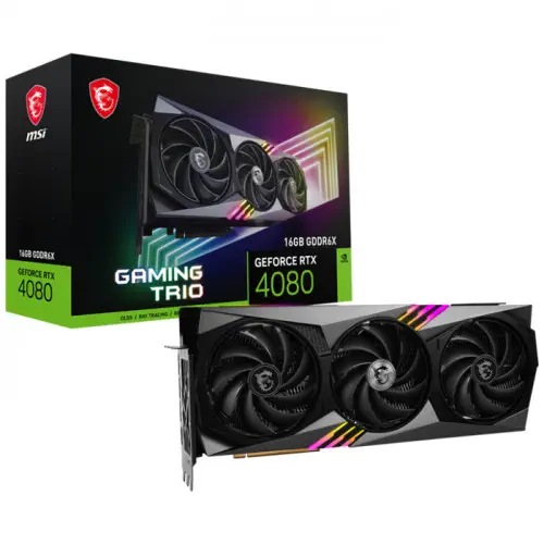 MSI GeForce RTX 4080 16GB GAMING TRIO Gaming Ekran Kartı