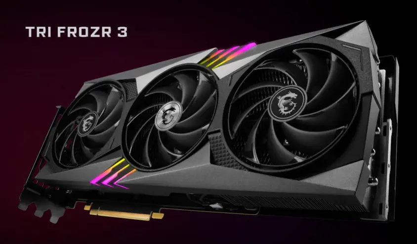 MSI GeForce 4060 Ti GAMING X TRIO 8G Ekran Kartı