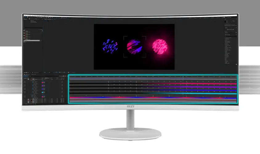 MSI Pro MP341CQW 34” VA UWQHD Curved Monitör