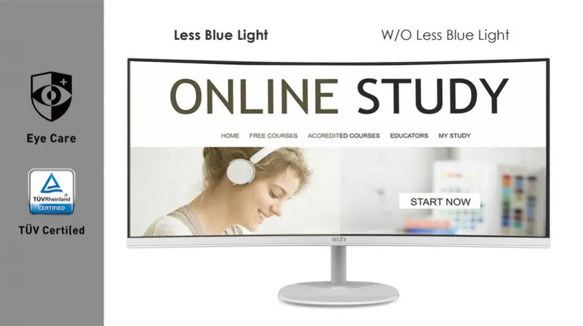 MSI Pro MP341CQW 34” VA UWQHD Curved Monitör