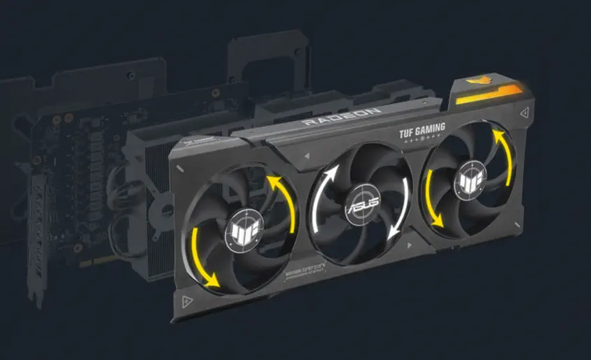 ASUS TUF Gaming Radeon RX 7900 XTX OC 24GB GDDR6 384Bit DX12 Gaming Ekran Kartı