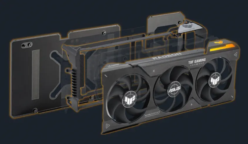 ASUS TUF Gaming Radeon RX 7900 XTX OC 24GB GDDR6 384Bit DX12 Gaming Ekran Kartı