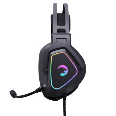 GamePower Kyruse Gri 7.1 Surround RGB Gaming Titreşimli Kulaklık