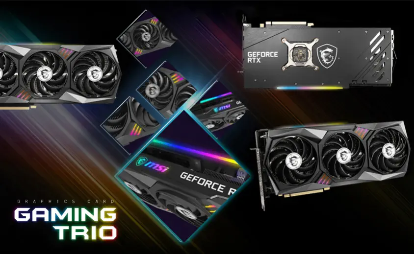 MSI GeForce RTX 3060 GAMING TRIO 12G Gaming Ekran Kartı