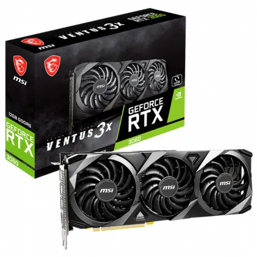 MSI GeForce RTX 3060 Ventus 3X 12G Gaming Ekran Kartı