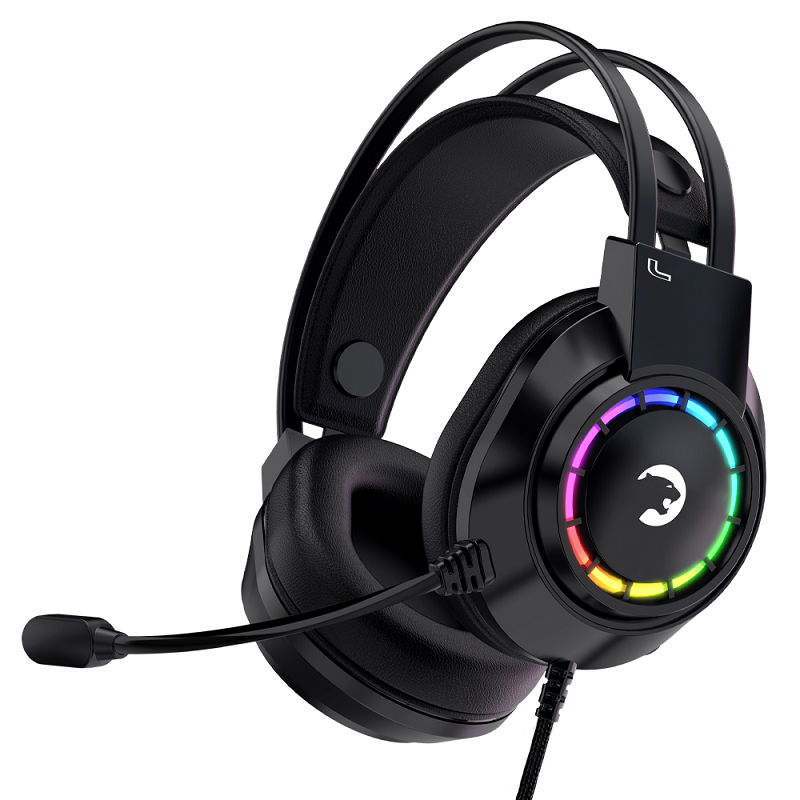GamePower Voldon Siyah 7.1 Surround Rainbow Gaming Kulaklık