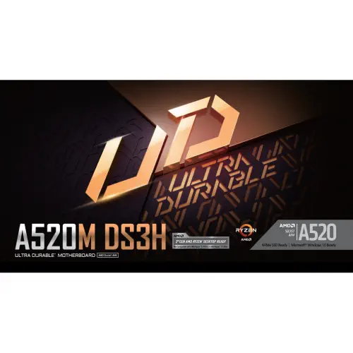 Gigabyte A520M-DS3H Gaming Anakart