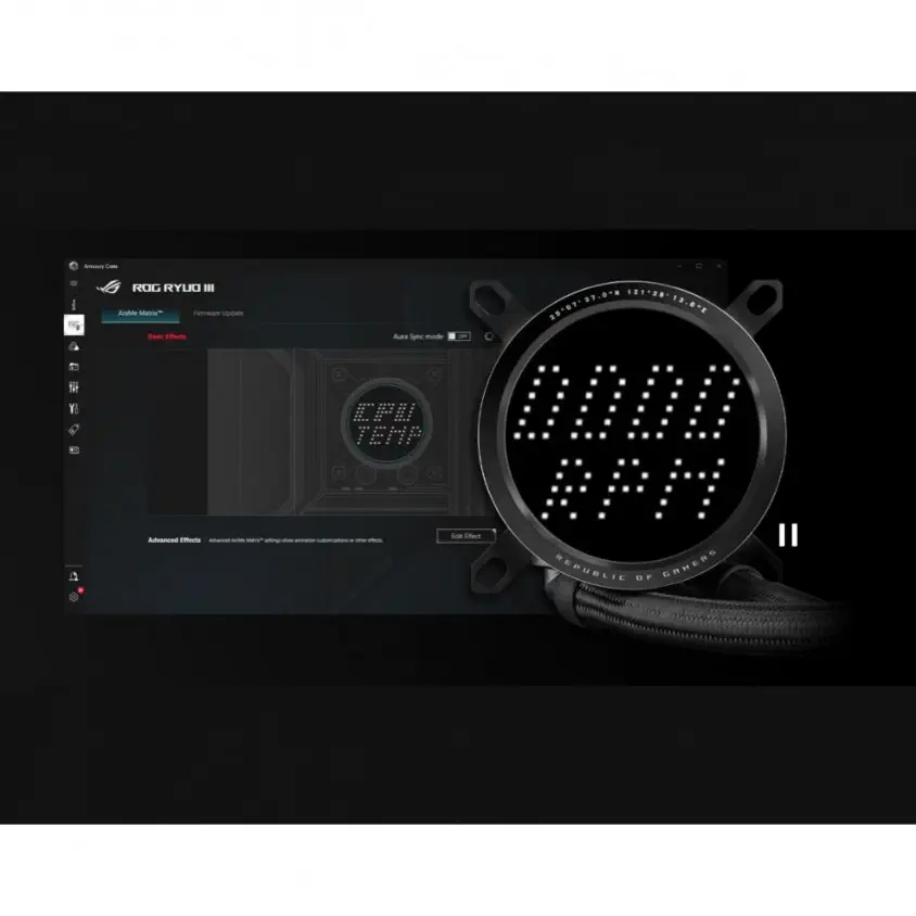 ASUS ROG Ryuo III 360 ARGB 360mm İşlemci Sıvı Soğutucu (90RC00I1-M0UAY0)