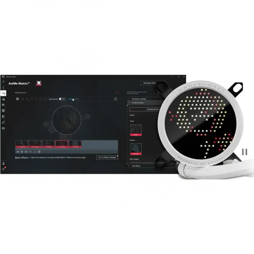 ASUS ROG Ryuo III 240 ARGB White Edition 240mm İşlemci Sıvı Soğutucu (90RC00J2-M0UAY0)
