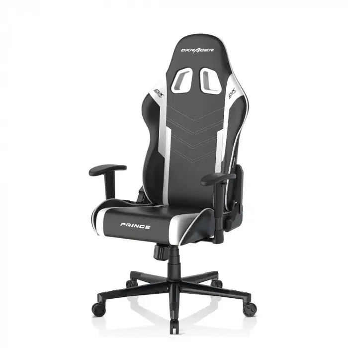 DXRacer P Serisi GC-LPF132LTC-NW Siyah/Beyaz Oyuncu Koltuğu
