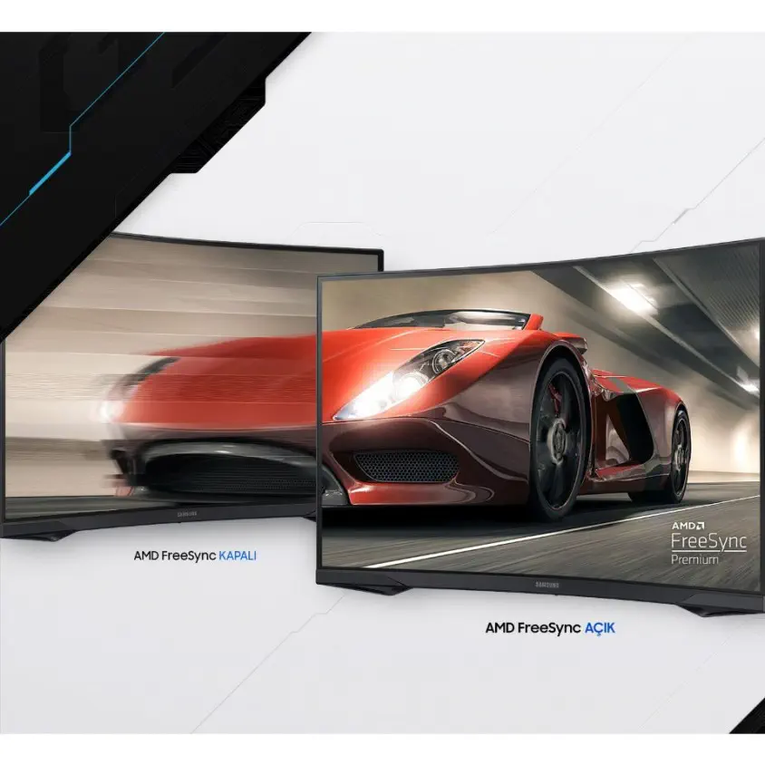 Samsung Odyssey G5 LS32AG550EUXUF 32” 1ms 165Hz WQHD Curved Gaming Monitör