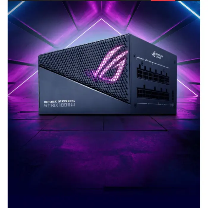 ASUS ROG-STRIX-1000G-AURA 1000W 80+ Gold Aura Edition Power Supply