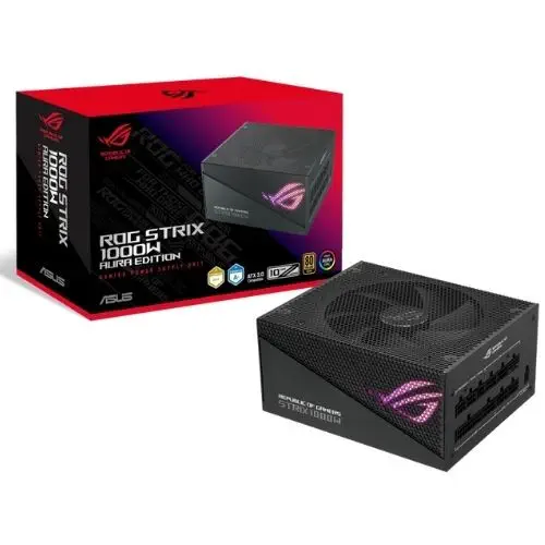 ASUS ROG-STRIX-1000G-AURA 1000W 80+ Gold Aura Edition Power Supply