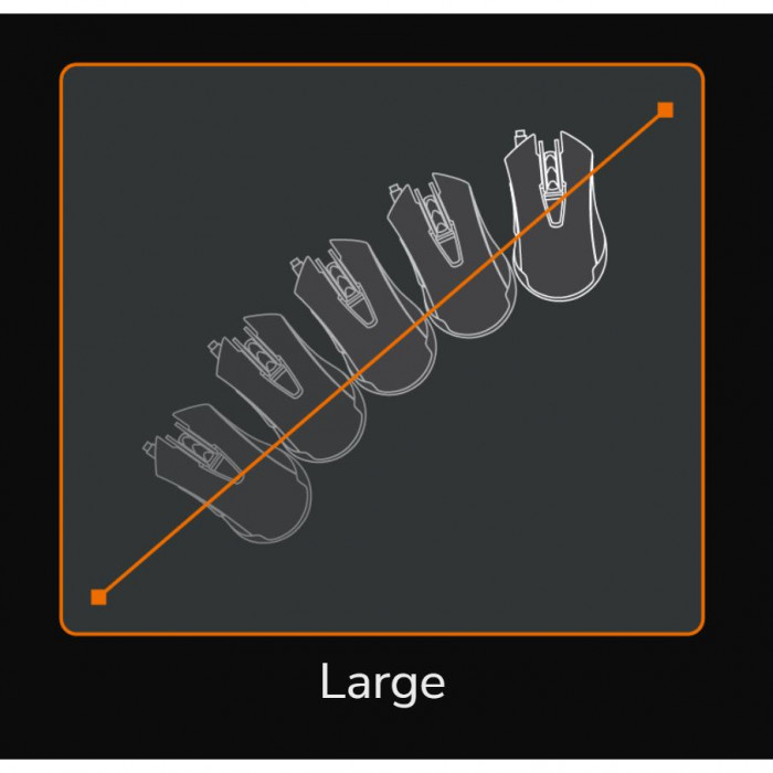 Cougar CGR-SPEED-EX-L Gaming Mouse Pad 