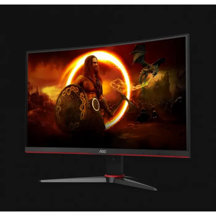 AOC 27″ C27G2ZE/BK 0.5ms 240Hz FreeSync Premium FHD VA Curved Gaming Monitör