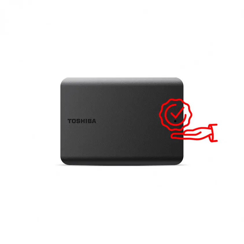 Toshiba Canvio Basics HDTB520EK3AA 2 TB Taşınabilir Disk