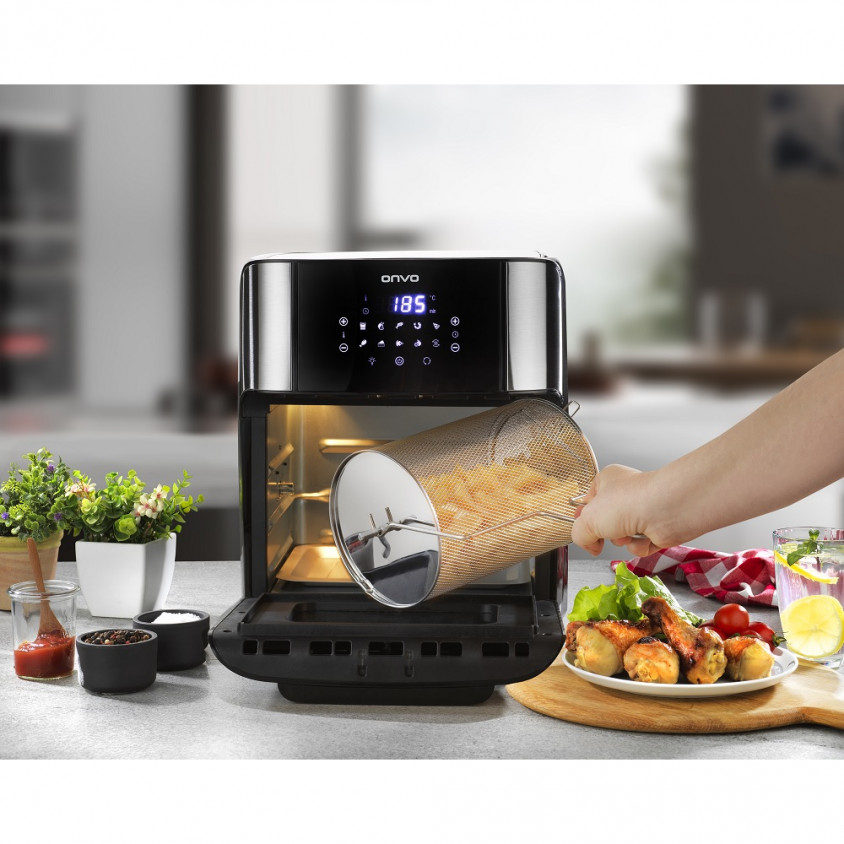 Onvo OVFRY09 Oven  Air Fryer 12 LT Fritöz