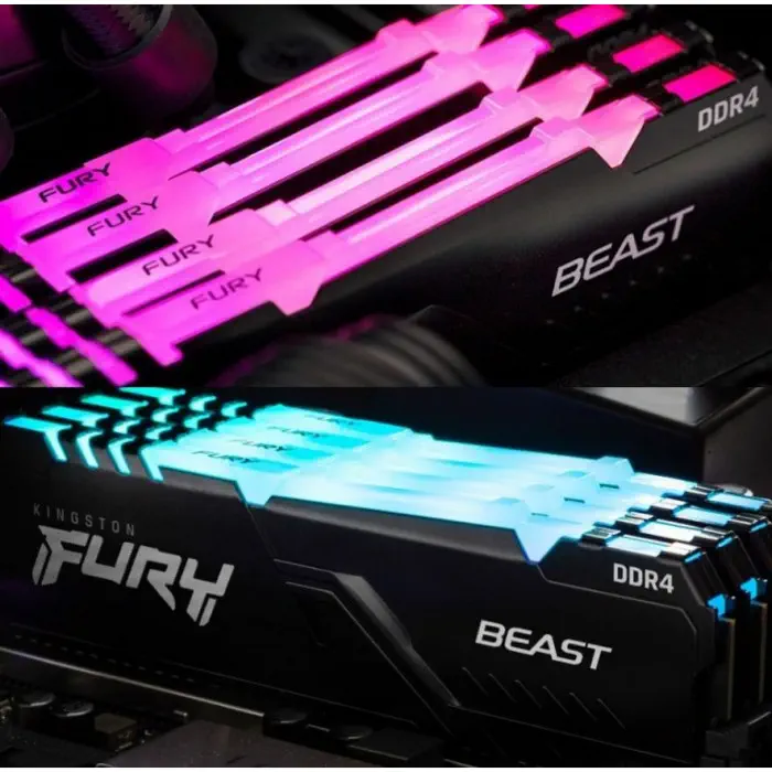 Kingston Fury Beast RGB KF432C16BBAK2/16 16GB DDR4 3200MHz Gaming Ram